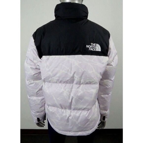 The North Face Women Sz XL 1996 Retro Nuptse 700-Down Hooded Jacket Lavender $33 - Picture 2 of 15